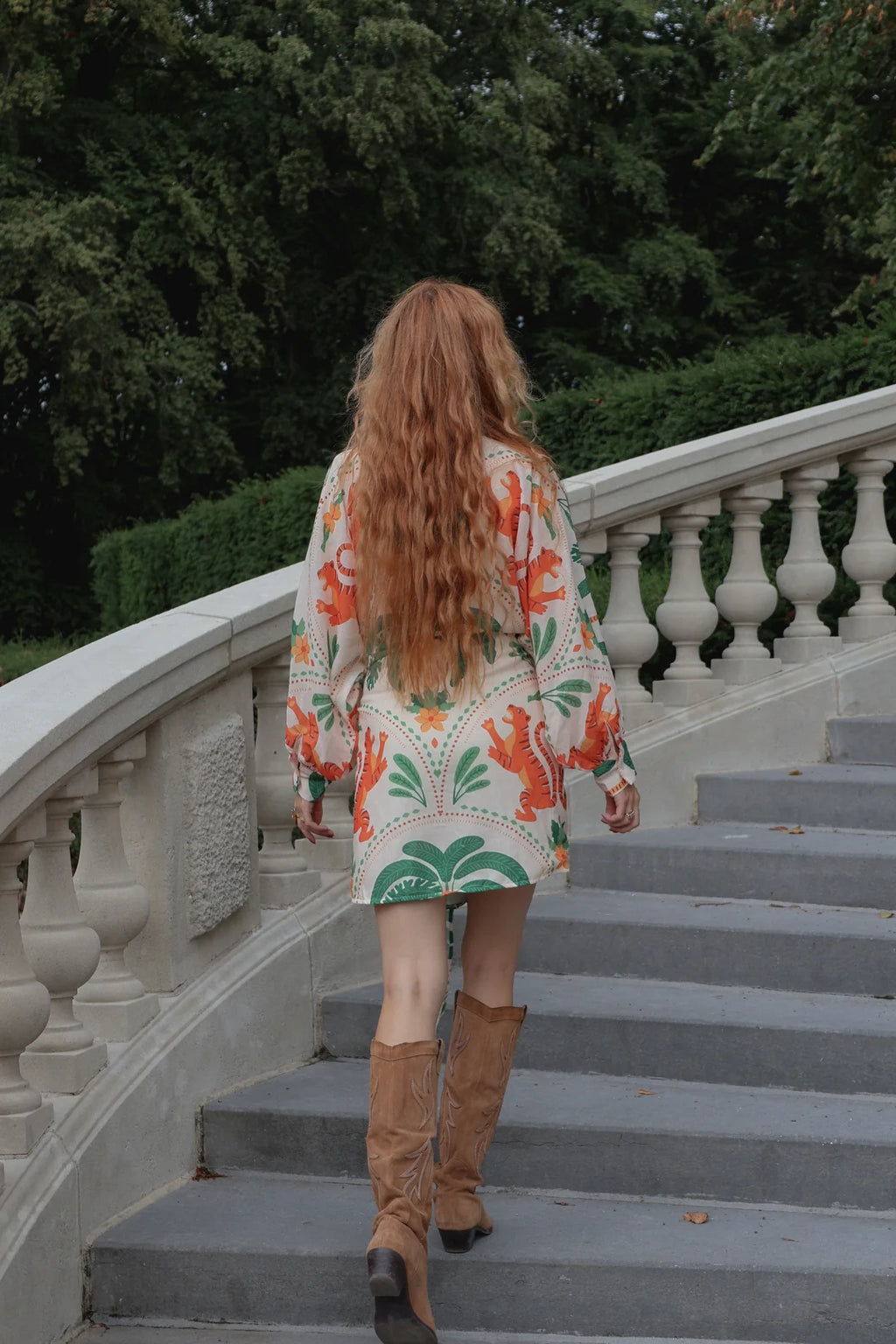 Daria Jungle Print Dress